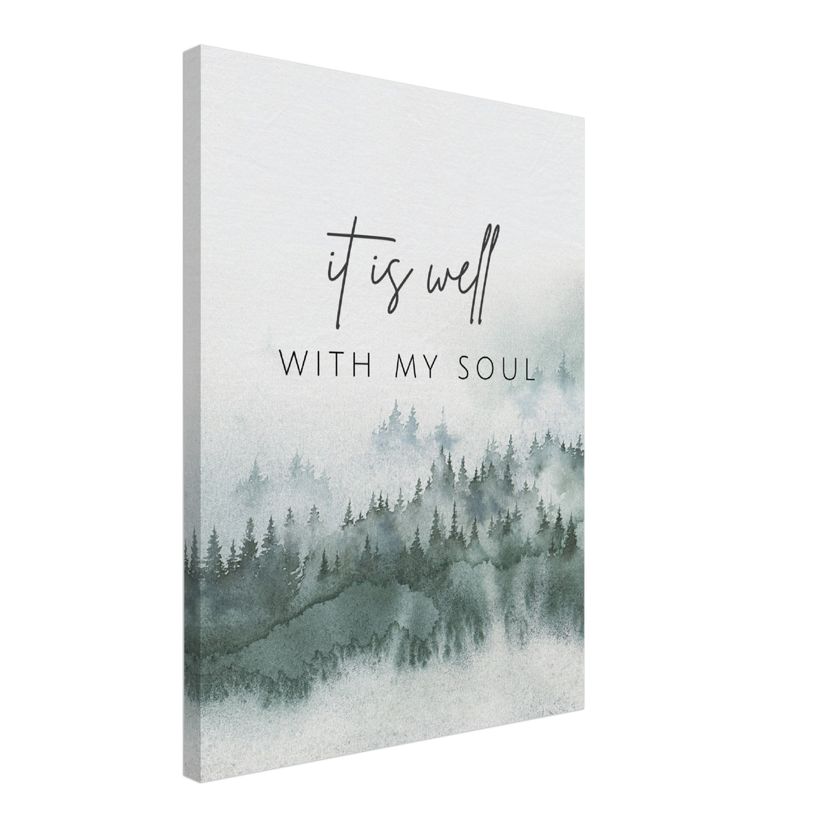 It Is Well With My Soul - Canvas Wall Art Print
