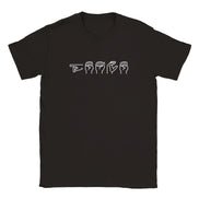 Peace in Sign Language Crewneck T-Shirt