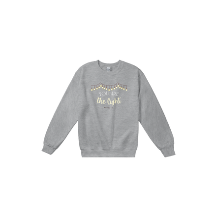 You are the Light - Matthew 5:14 Sweatshirt