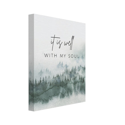 It Is Well With My Soul - Canvas Wall Art Print