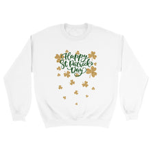Load image into Gallery viewer, &quot;Happy St. Patrick&#39;s Day&quot; Women&#39;s Sweatshirt

