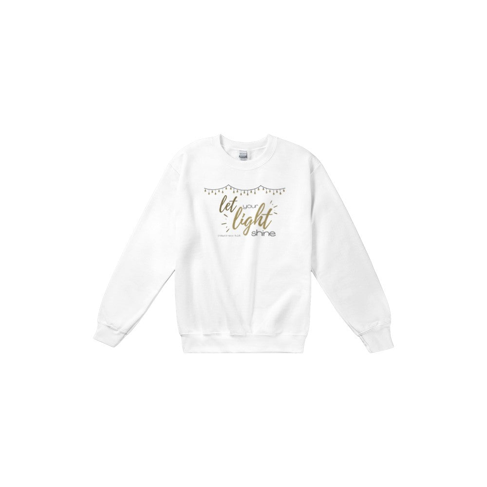 Let Your Light Shine - Matthew 5:16 Sweatshirt