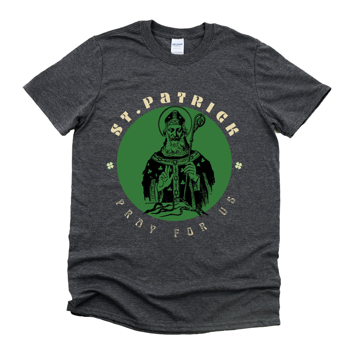 St. Patrick, Pray for Us - Unisex Crewneck T-Shirt
