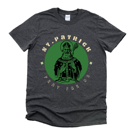 St. Patrick, Pray for Us - Unisex Crewneck T-Shirt