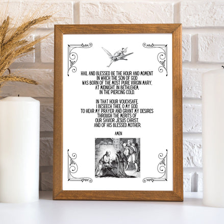 St. Andrew Christmas Novena - Printable Prayer Art
