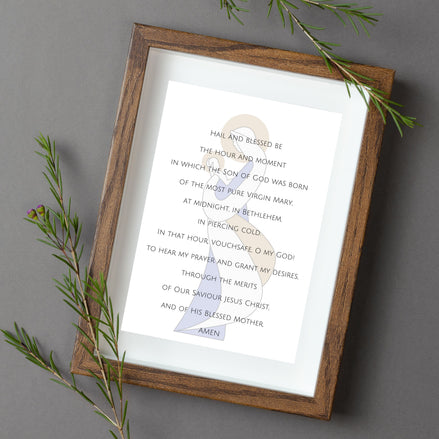 St. Andrew Christmas Novena - Printable Wall Art
