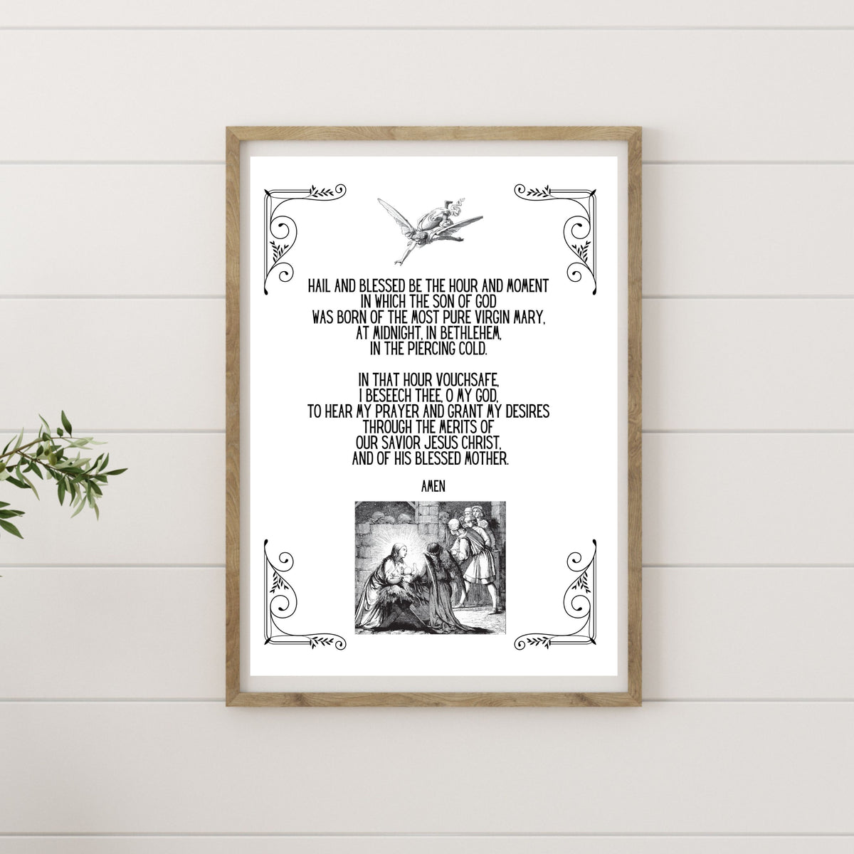 St. Andrew Christmas Novena - Printable Prayer Art