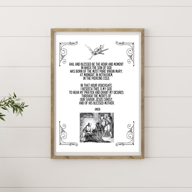 St. Andrew Christmas Novena - Printable Prayer Art