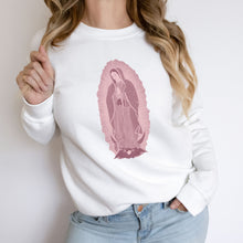 Load image into Gallery viewer, &quot;Our Lady of Guadalupe&quot; Sweatshirt in Blues or Pinks
